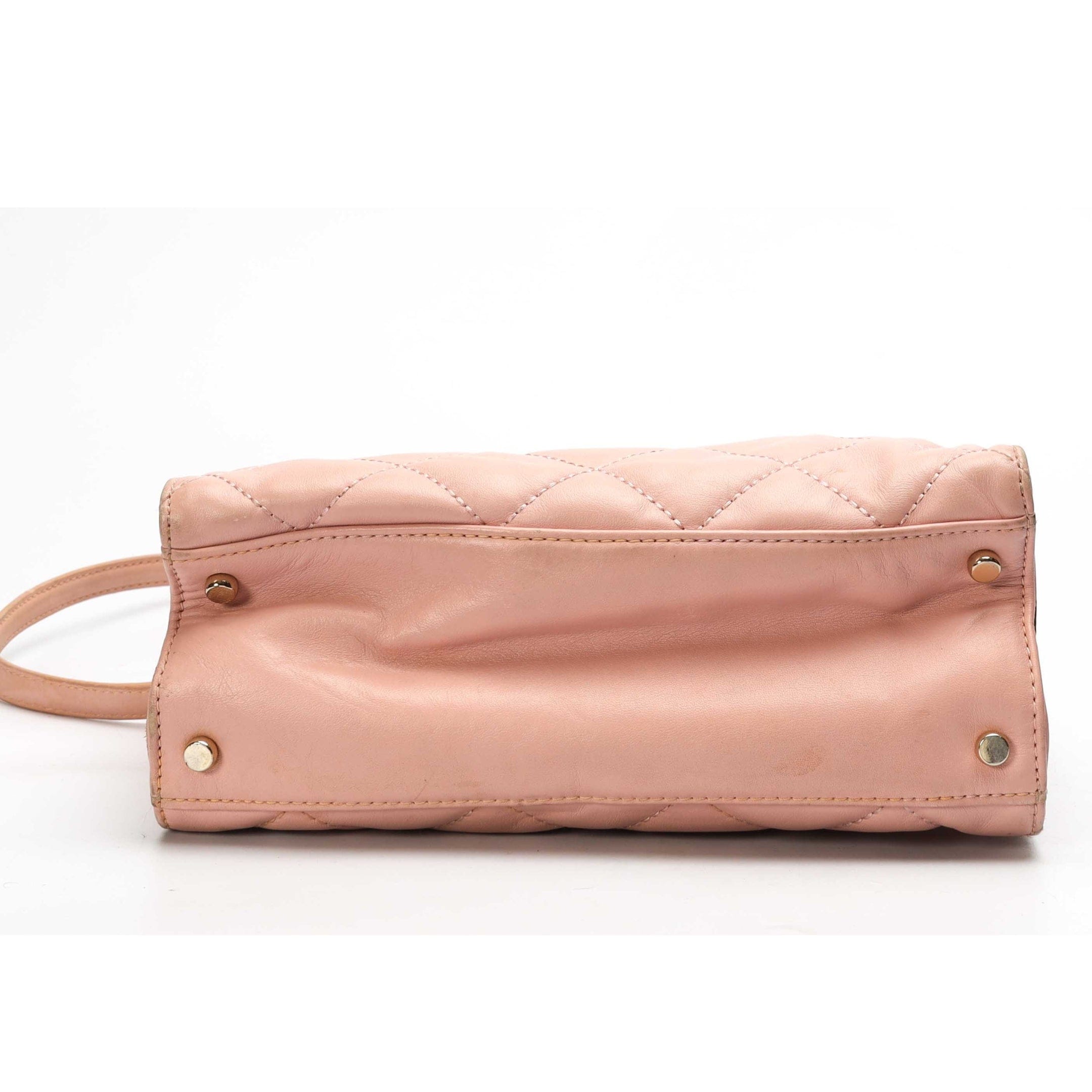 Kate Spade Pink Emerson Quilted Satchel