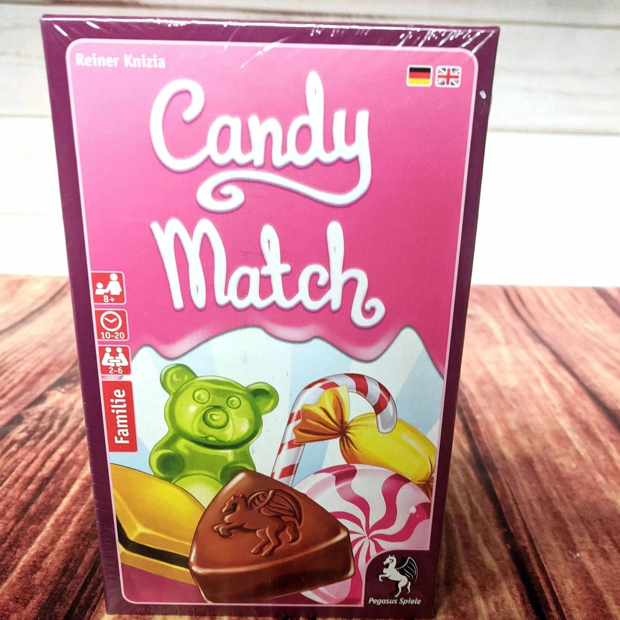 Nike Candy Match - Dexterity Card Game (2 - 6 Players, Ages 8+, Children & Family) - Pegasus Spiele