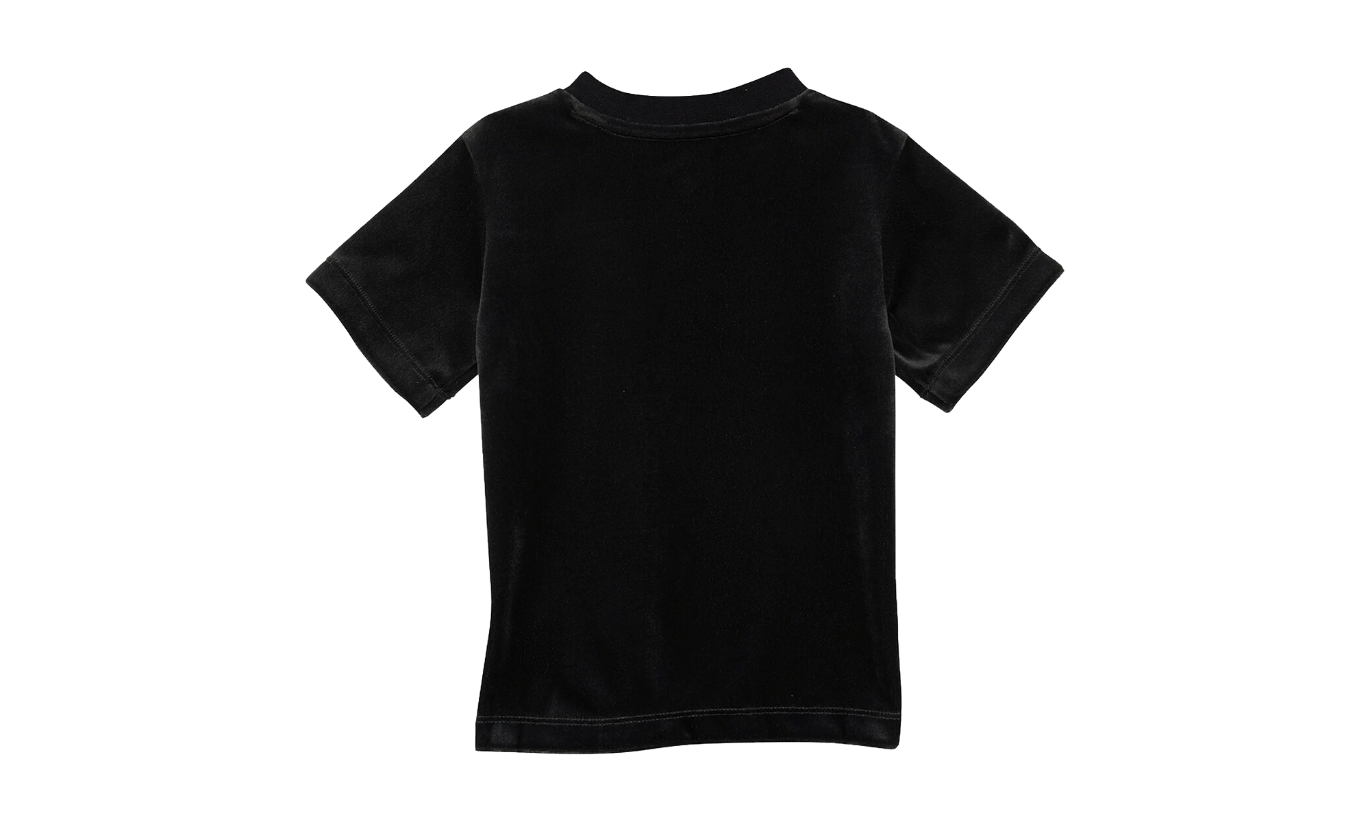 adidas Velour 3 Stripes T-Shirt TD Utility Black / White BQ4444