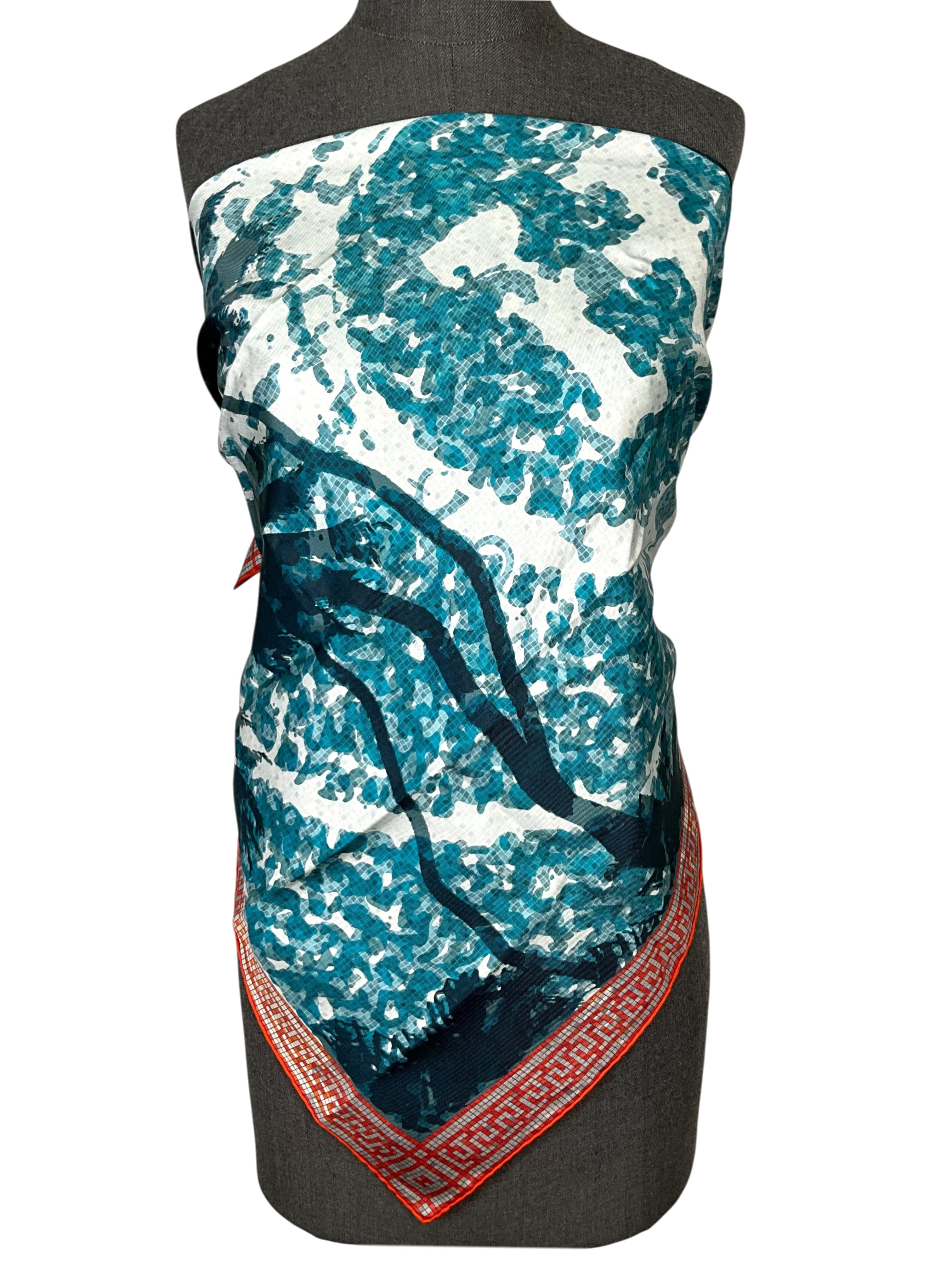 Hermes A Beverly HIlls Silk Scarf 90
