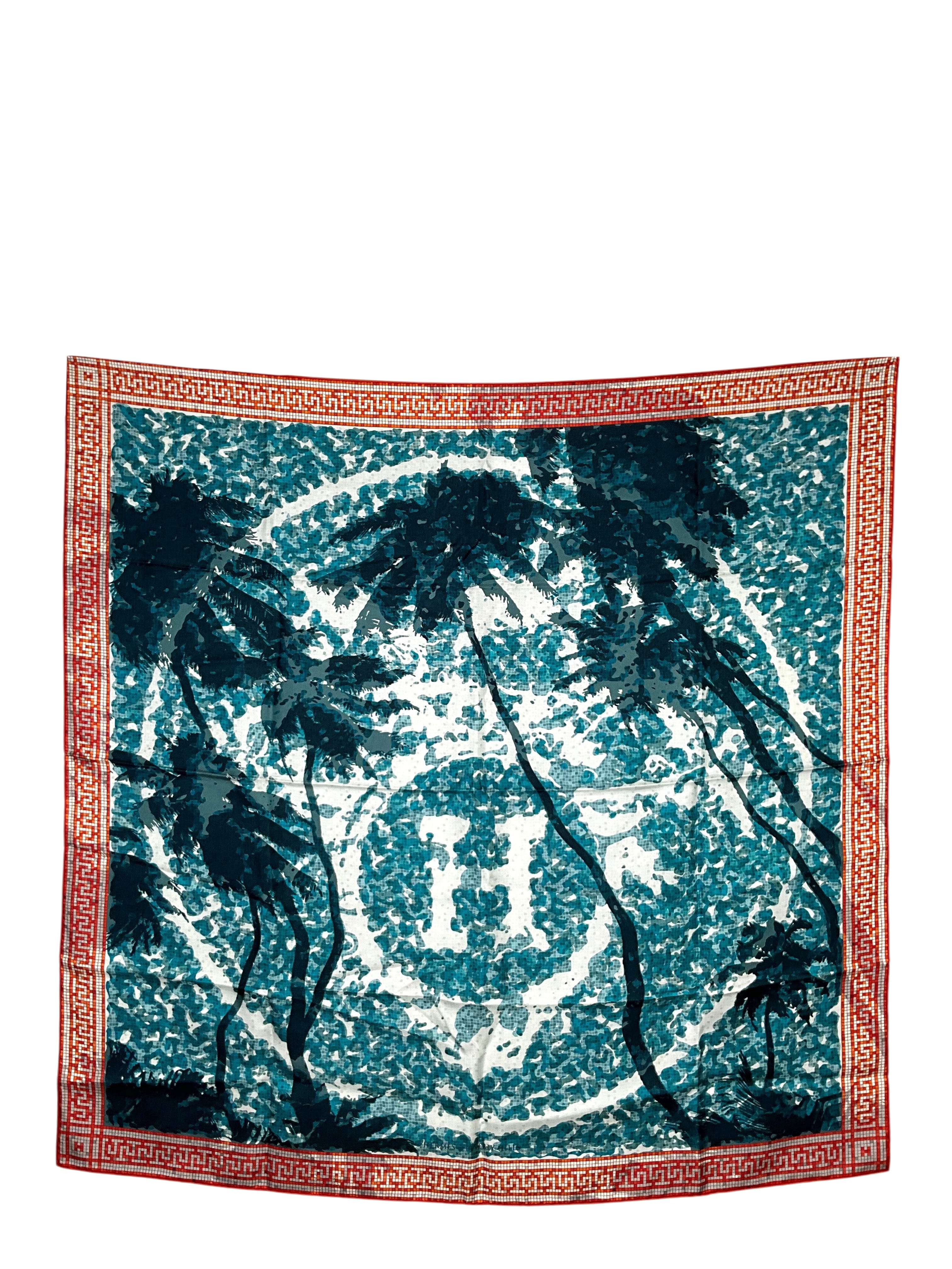 Hermes A Beverly HIlls Silk Scarf 90