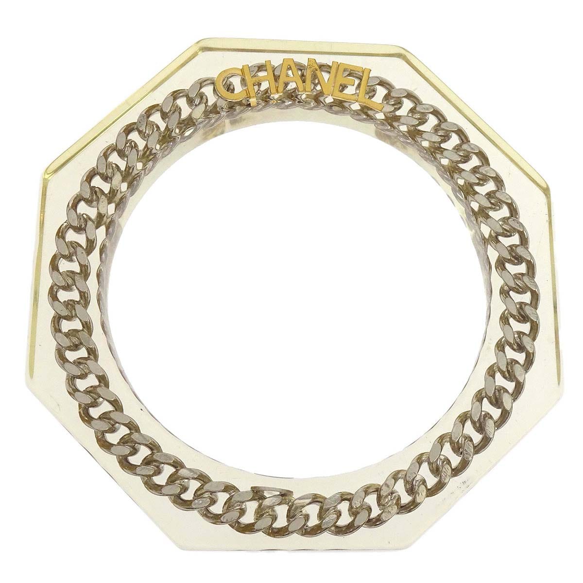 Chanel Bangle Clear Acrylic 97P