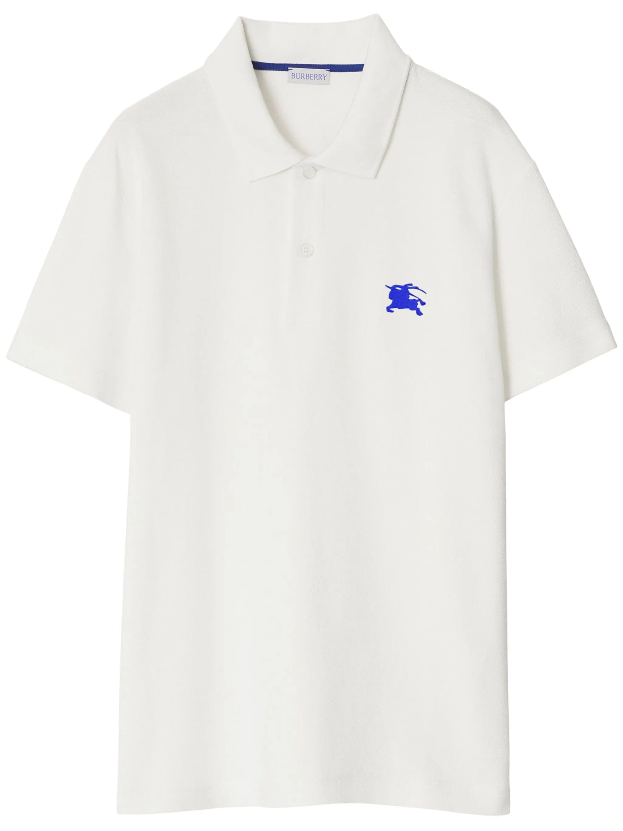 Burberry piqué polo shirt