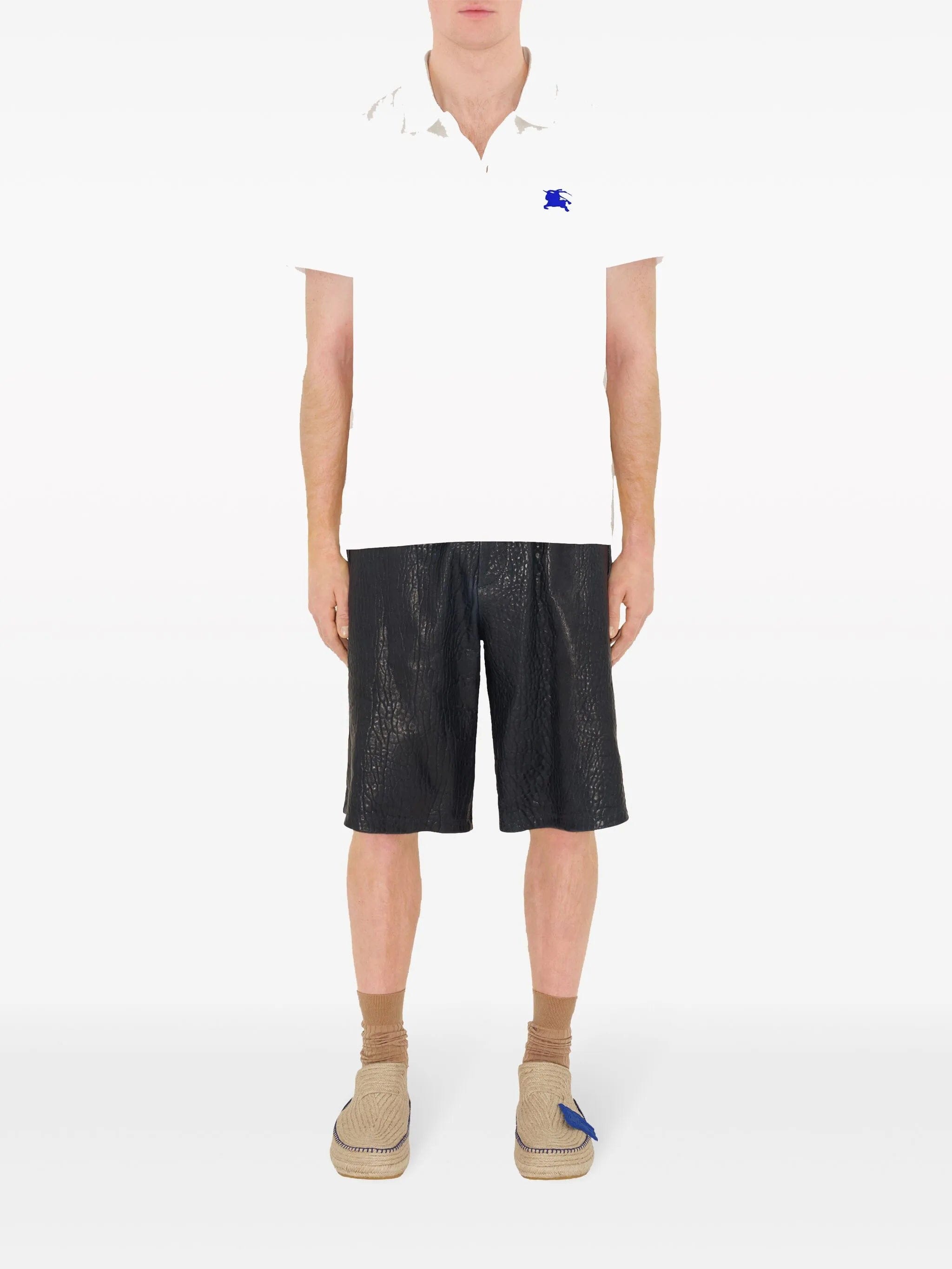 Burberry piqué polo shirt
