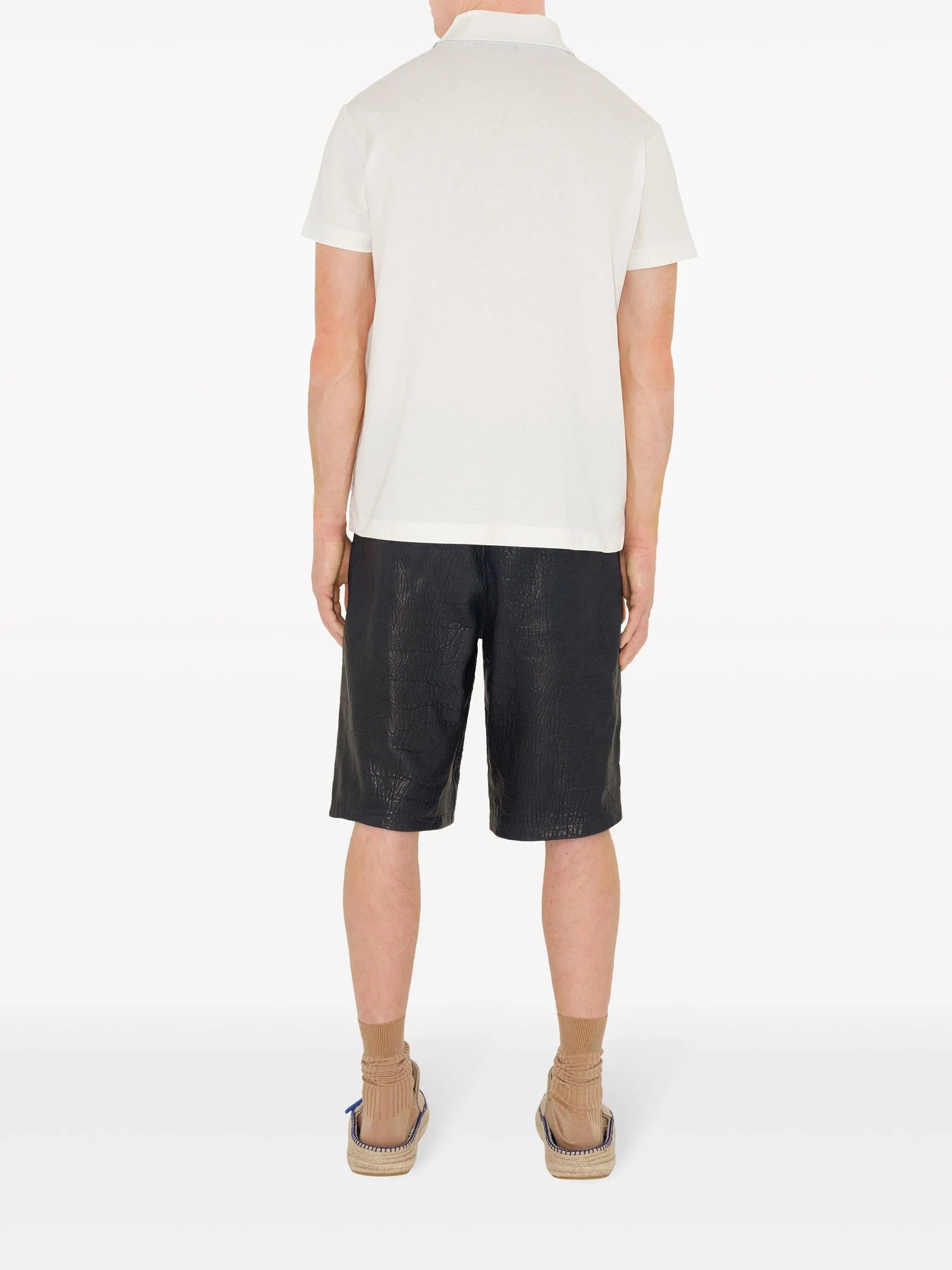 Burberry piqué polo shirt