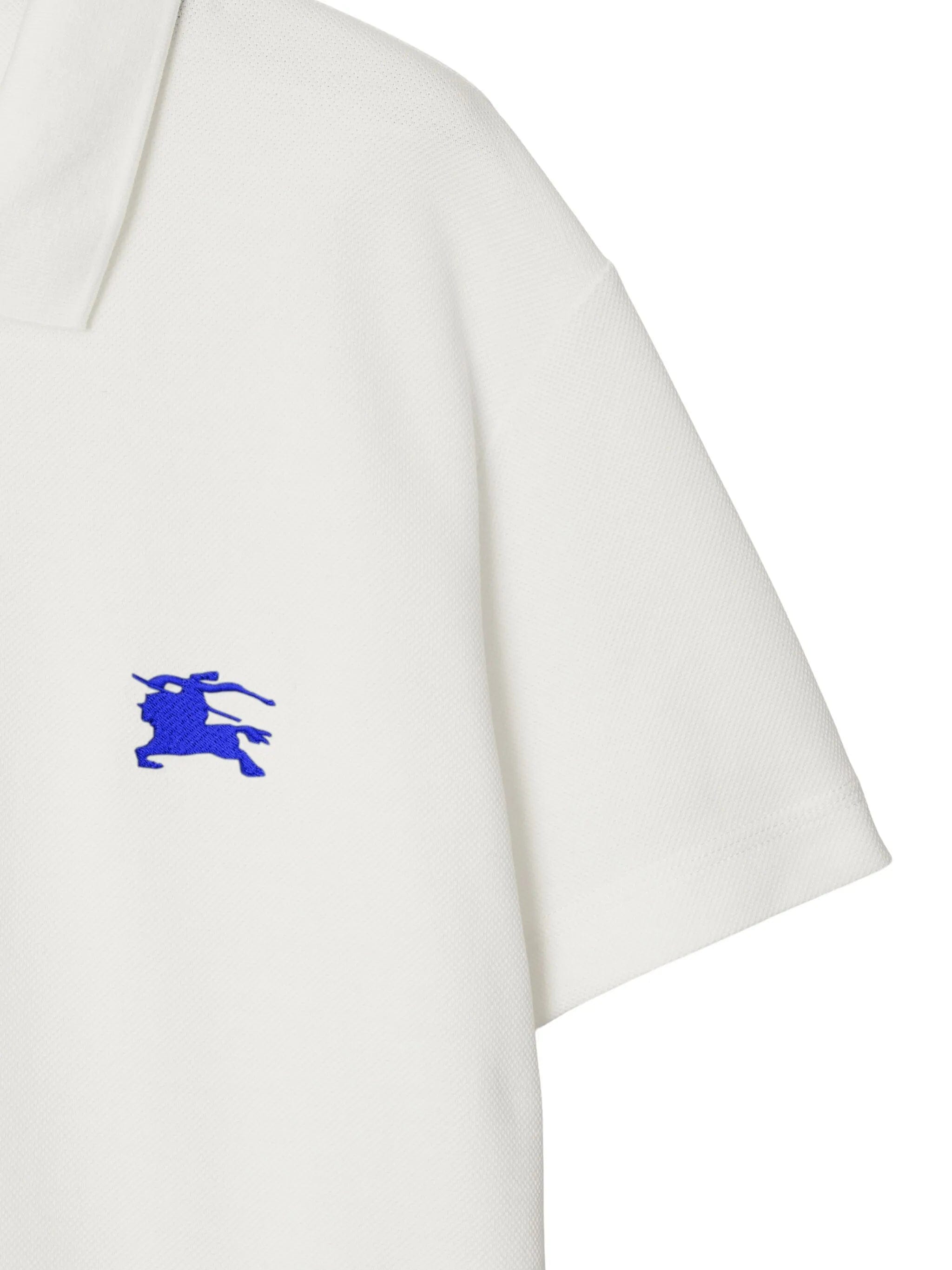 Burberry piqué polo shirt