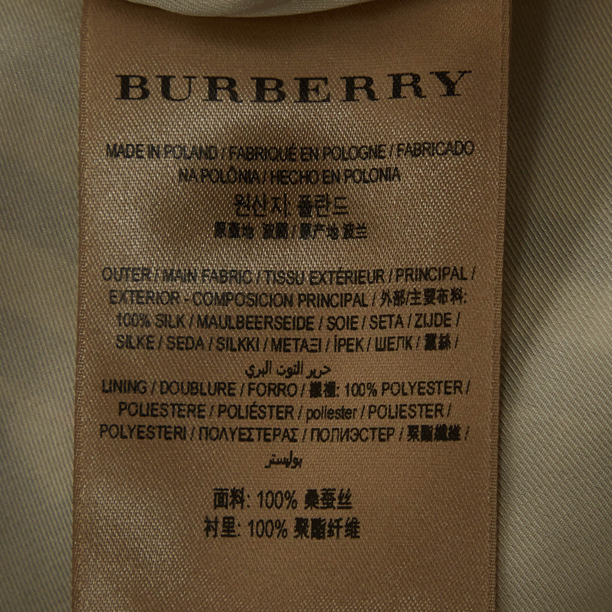 Burberry Multicolor Archive Scarf Print Silk Pleated Midi Dress