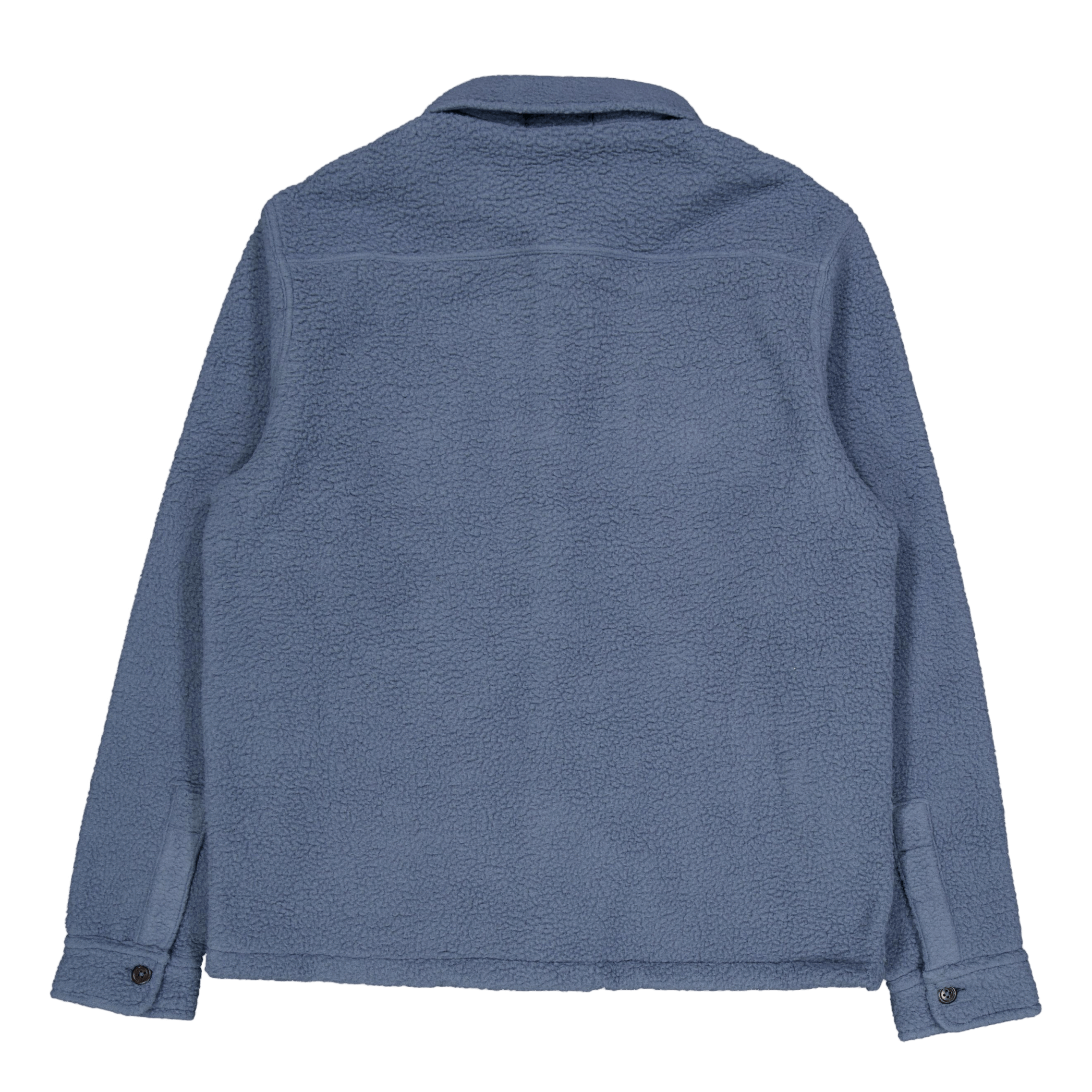 Polo Ralph Lauren Pile Fleece Overshirt Blue Corsair