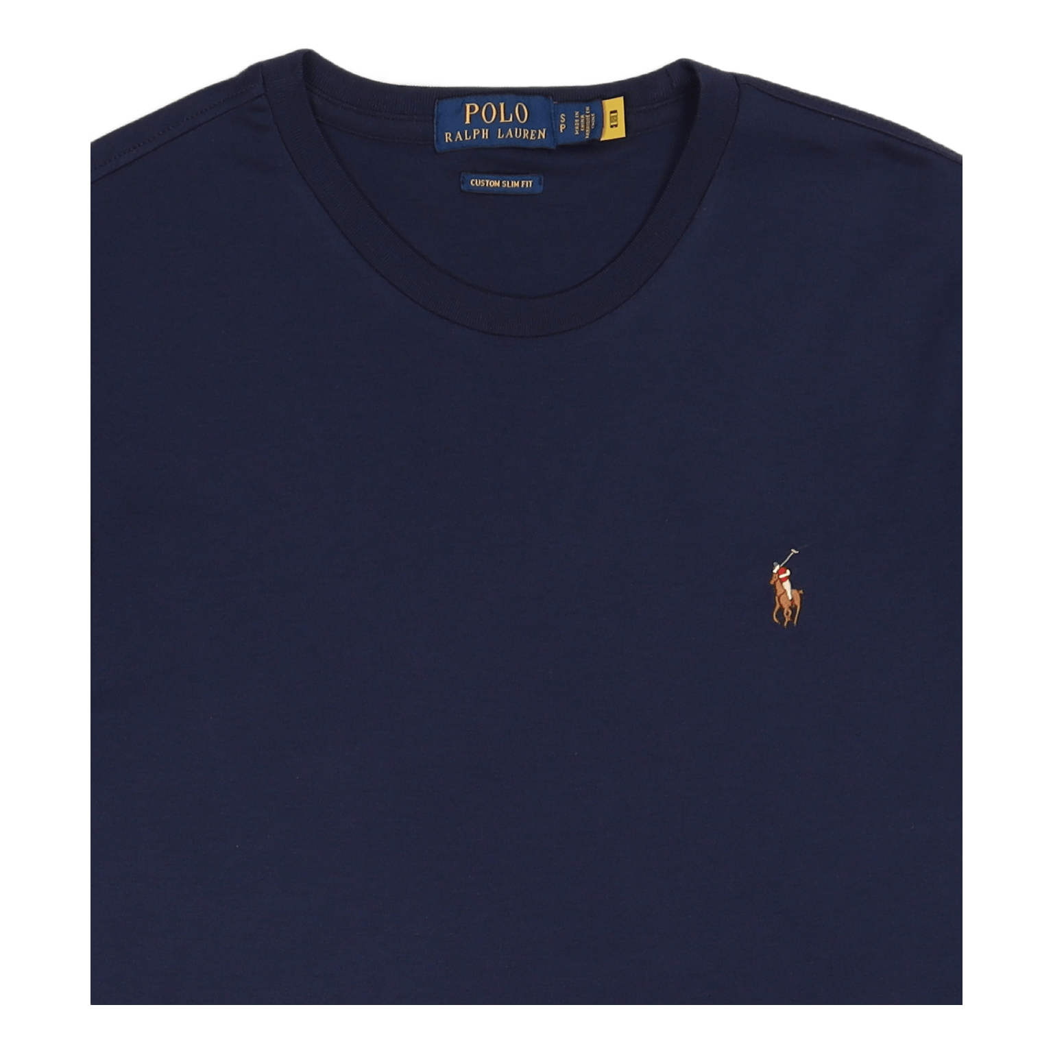 Polo Ralph Lauren Custom Slim Fit Soft Cotton T - Shirt Refined Navy