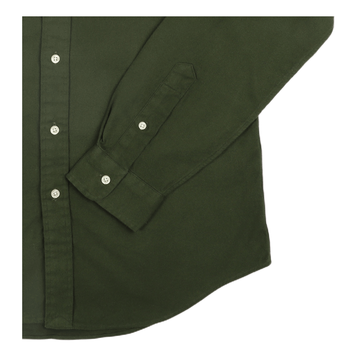 Polo Ralph Lauren Custom Fit Flannel Shirt Army