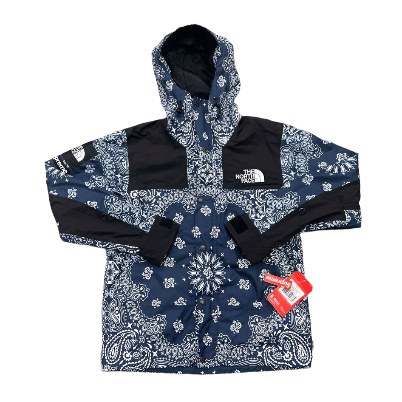 Supreme Jacket TNF BANDANA Navy New Size S