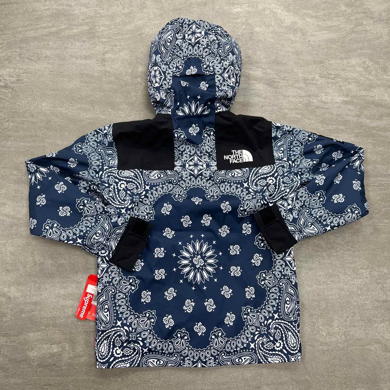 Supreme Jacket TNF BANDANA Navy New Size S