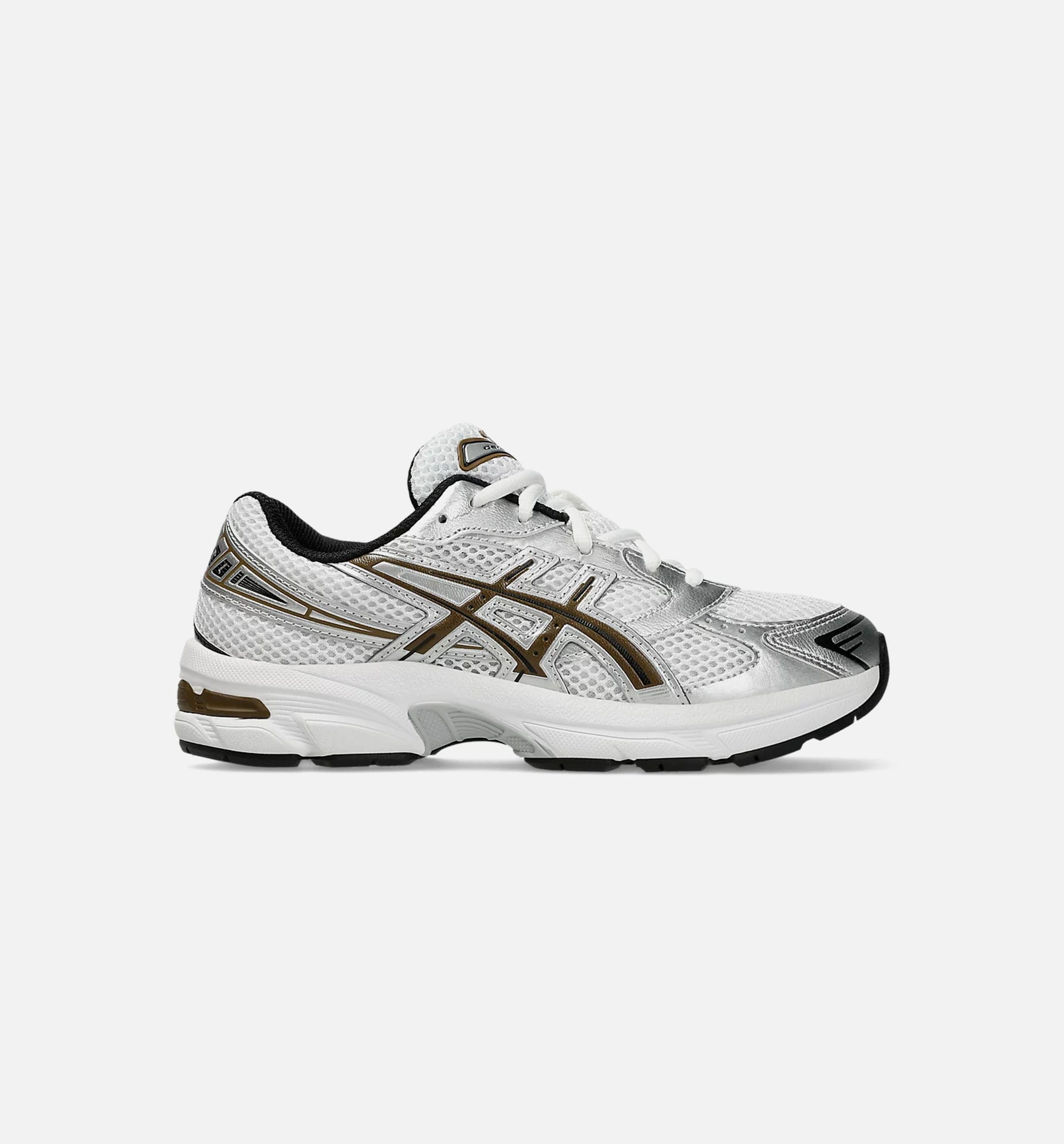 ASICS Gel 1130 Grade School Lifestyle Shoe - White/Clay Canyon