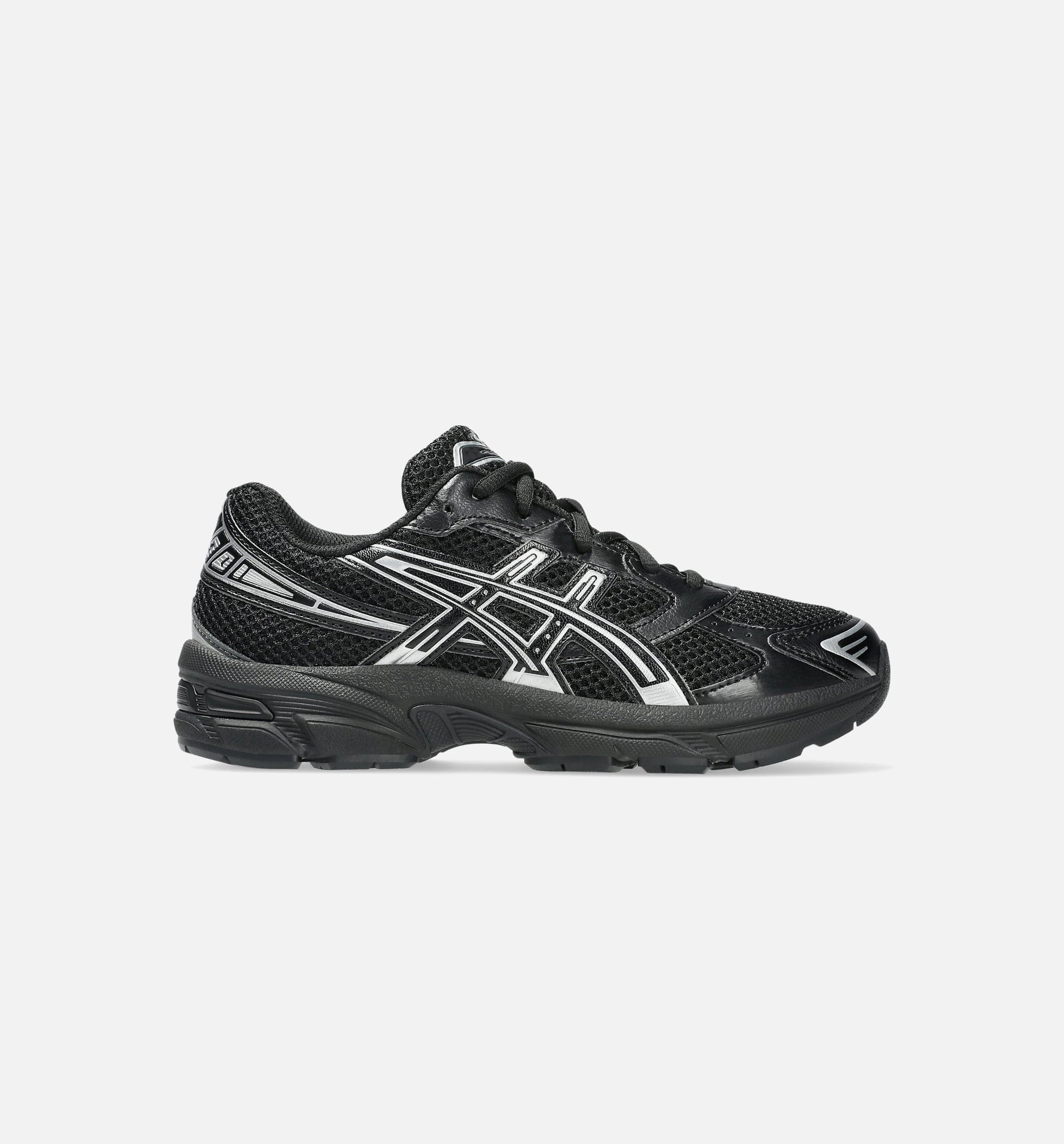ASICS Gel 1130 Grade School Lifestyle Shoe - Black/Pure Silver