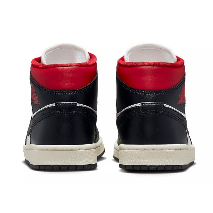 Jordan 1 Mid Wmns Air Jordan 1 Mid Black Sail Gym Red