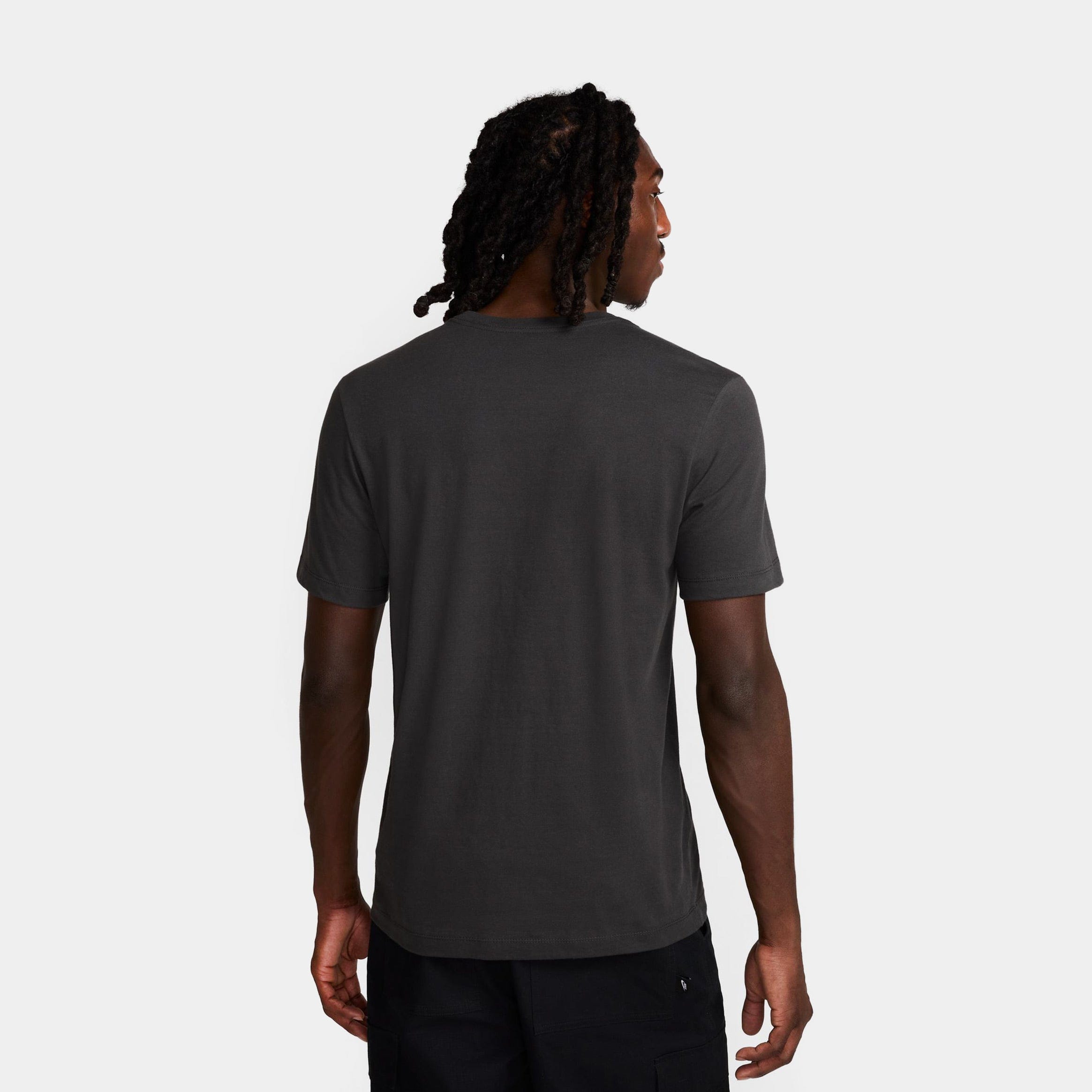 Nike Just Do It Graphic Mens Short Sleeve Shirt (Black/White)