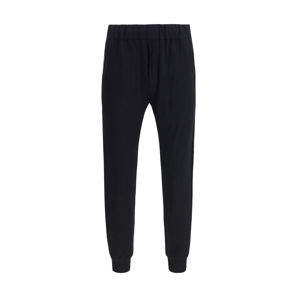 Prada Black Nylon Athletic Pants