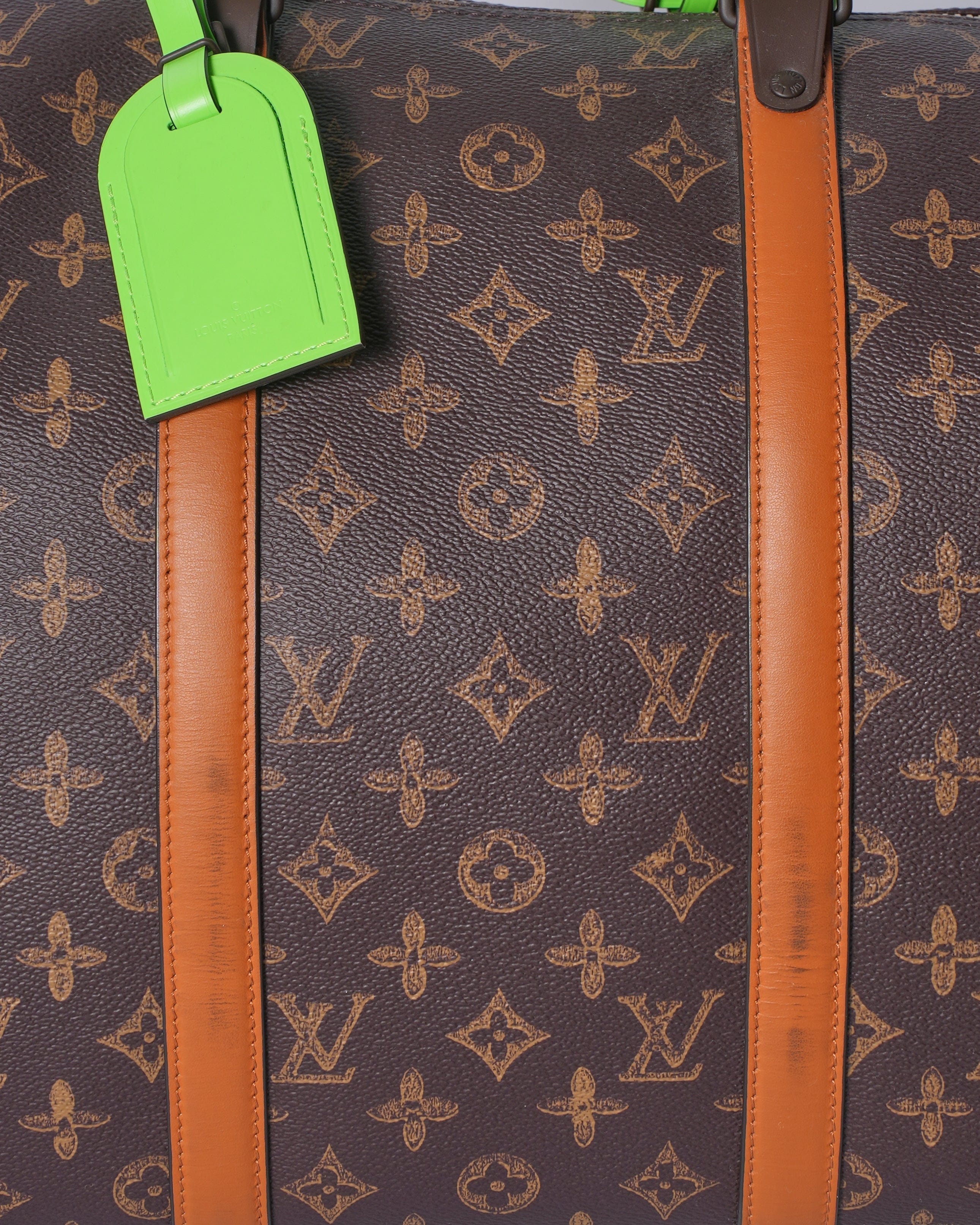 Louis vuitton Keepall 55 One Shoulder Duffle Bag In Brown