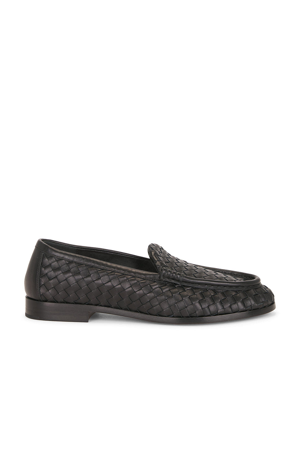 Bottega Veneta Silenzio Supple Loafer Intrecciato Nappa Opaque