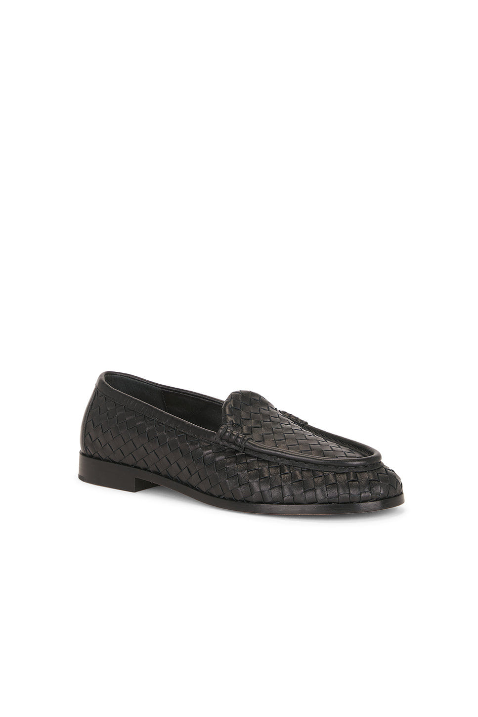Bottega Veneta Silenzio Supple Loafer Intrecciato Nappa Opaque