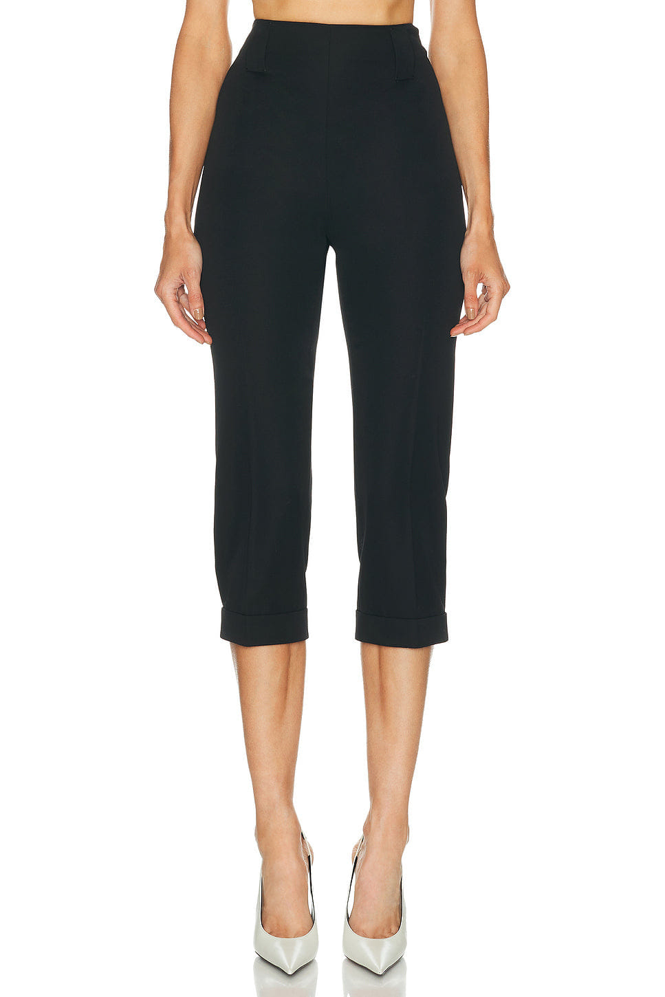 Versace Wool Capri Pant