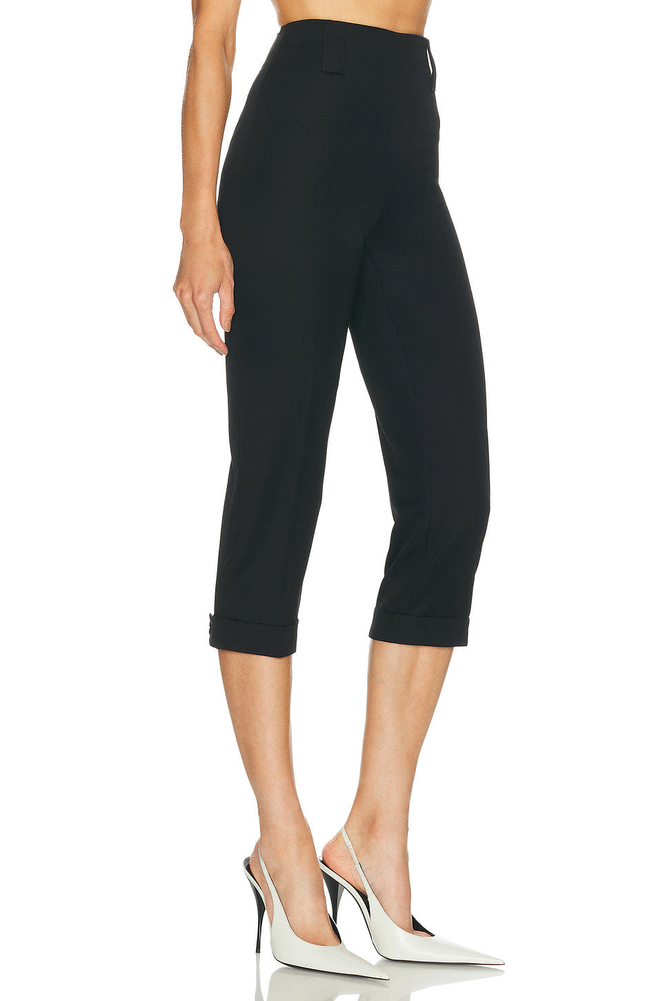 Versace Wool Capri Pant