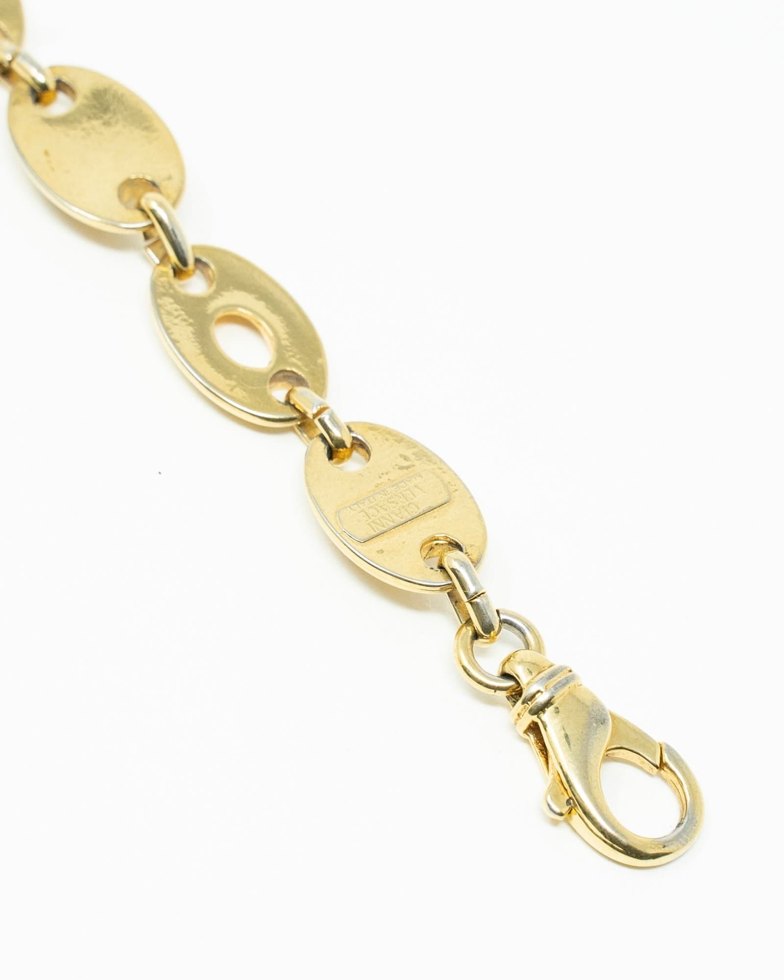 Versace Vintage Versace Oval Links Medusa Bracelet 1990s