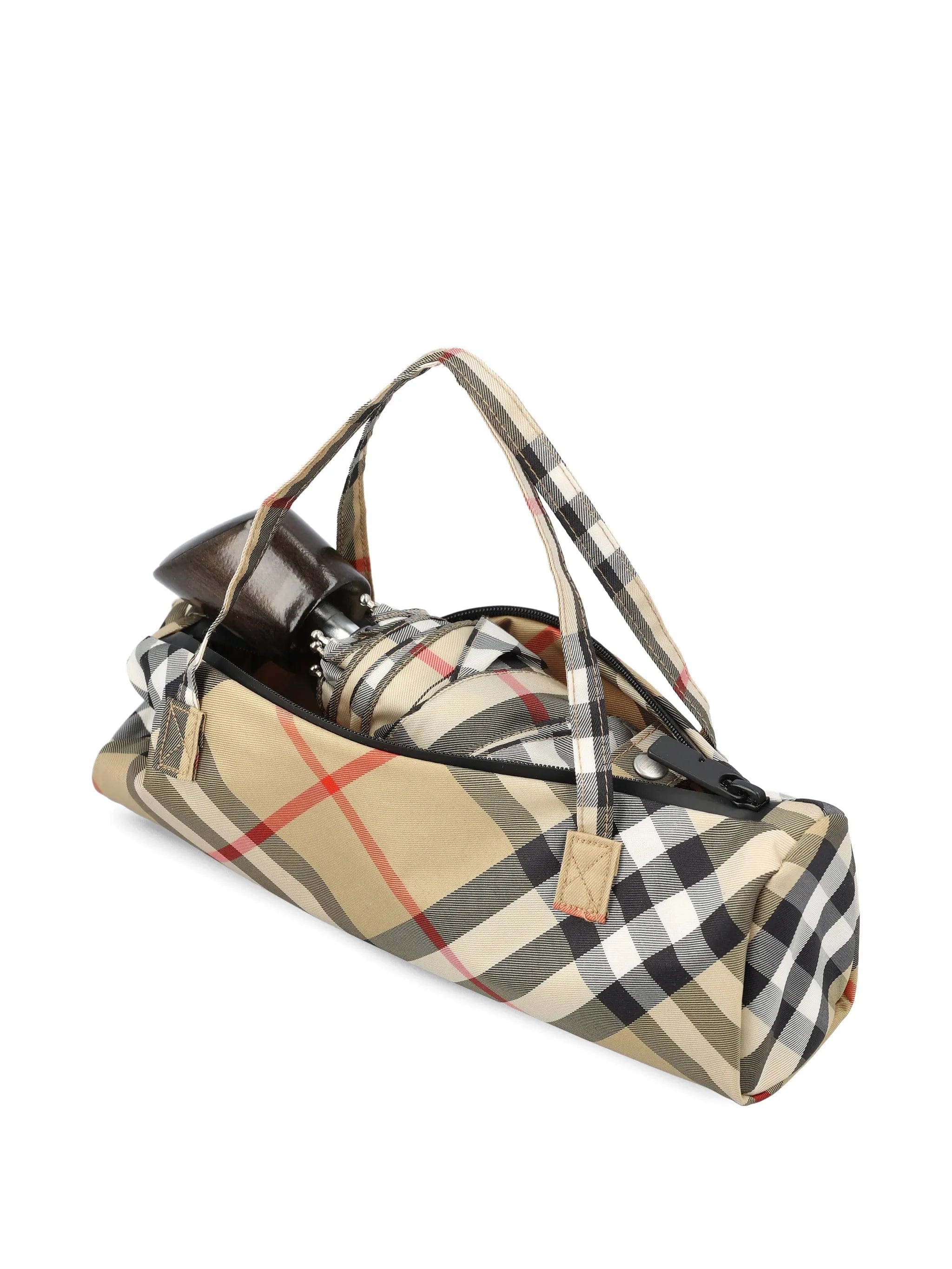 Burberry check print umbrella
