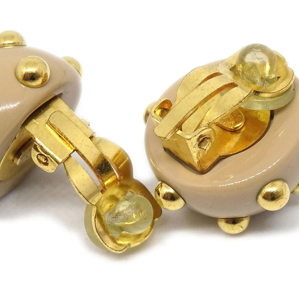 Chanel Button Earrings Clip - On 00A