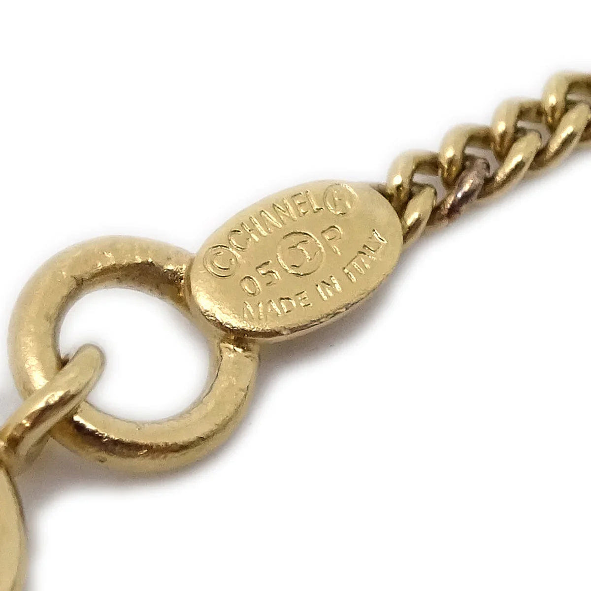 Chanel CC Gold Chain Bracelet 05P
