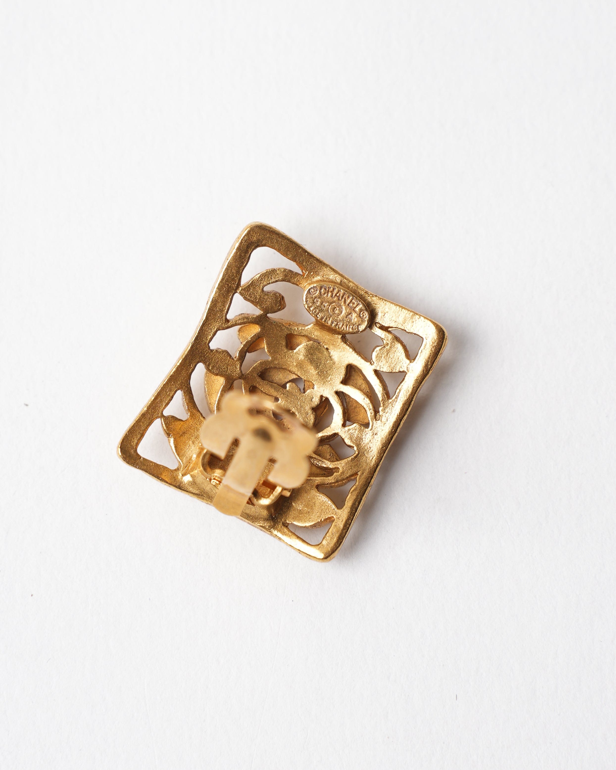 Chanel Vintage Chanel Gold Plated since 1995 Earring