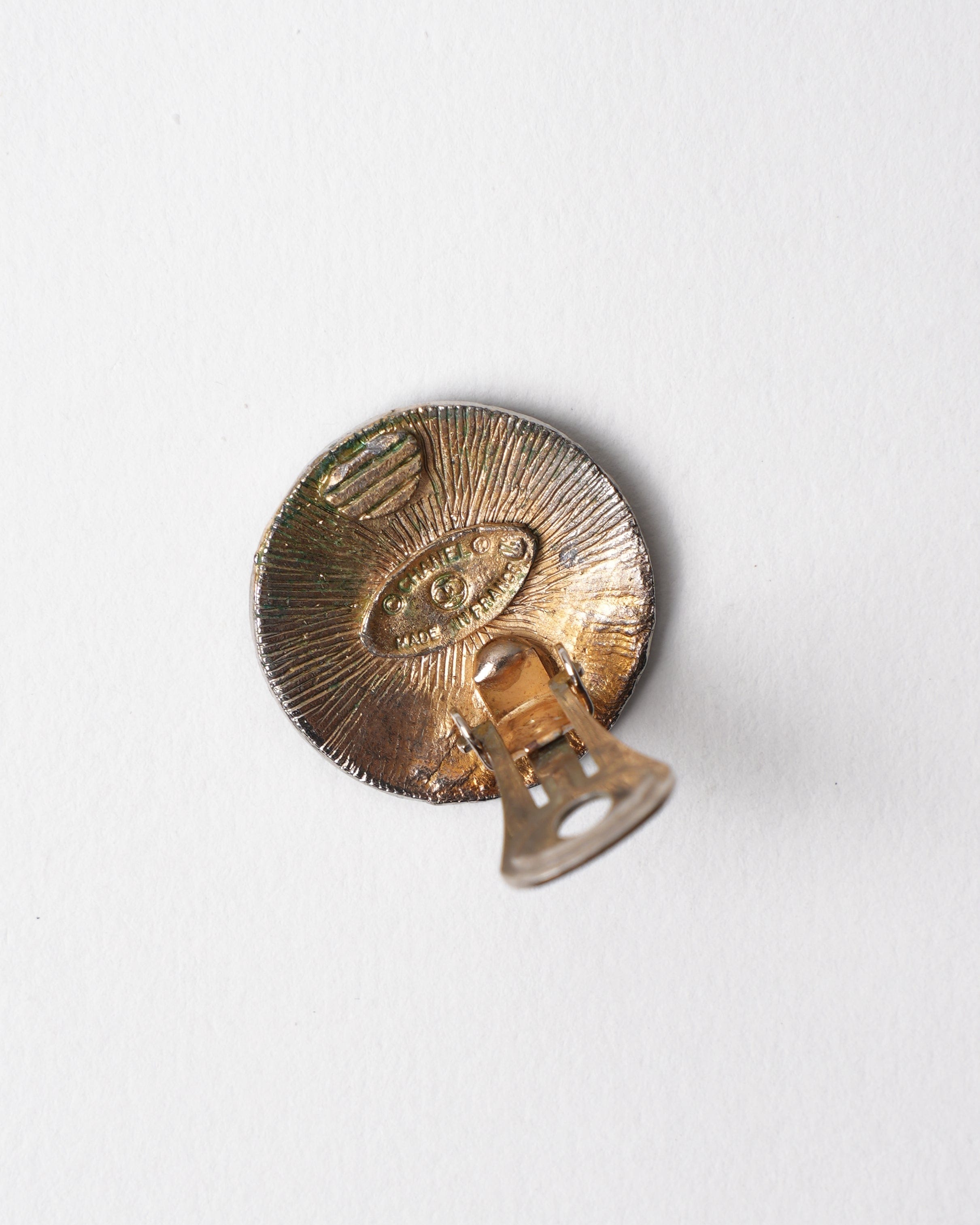 Chanel Vintage Chanel Gold Plated 1992 Earring