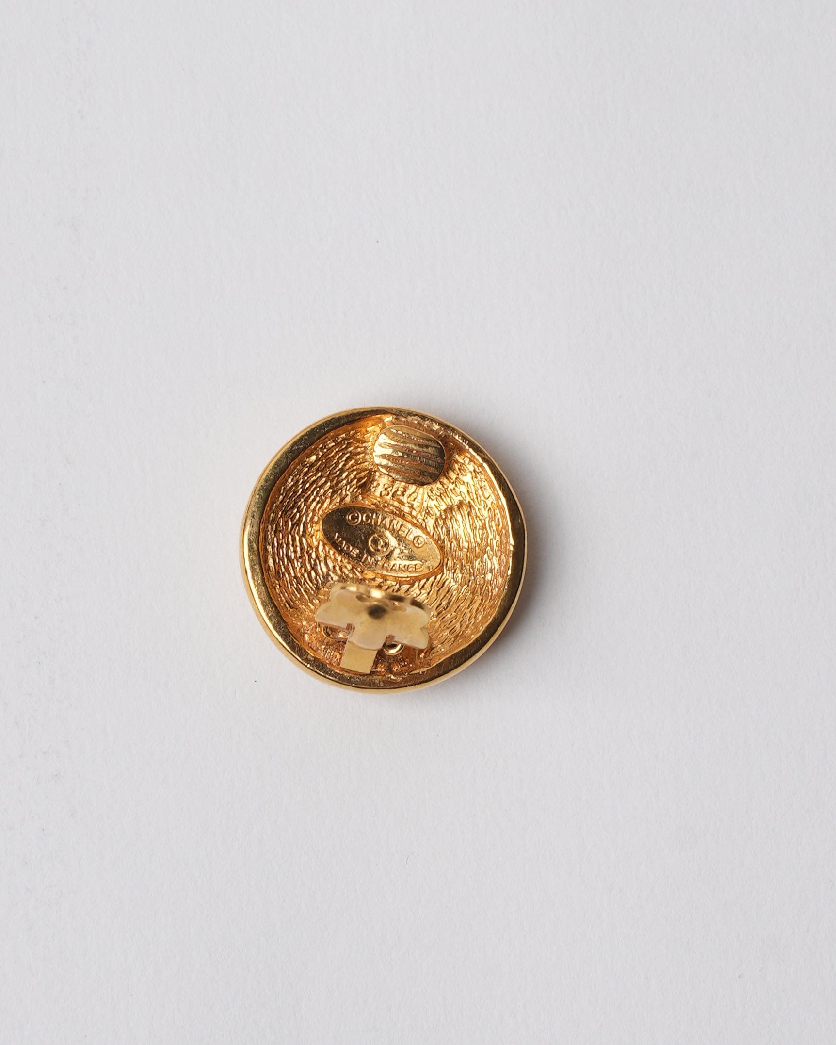 Chanel Vintage Chanel Gold Plated 1990's Earring