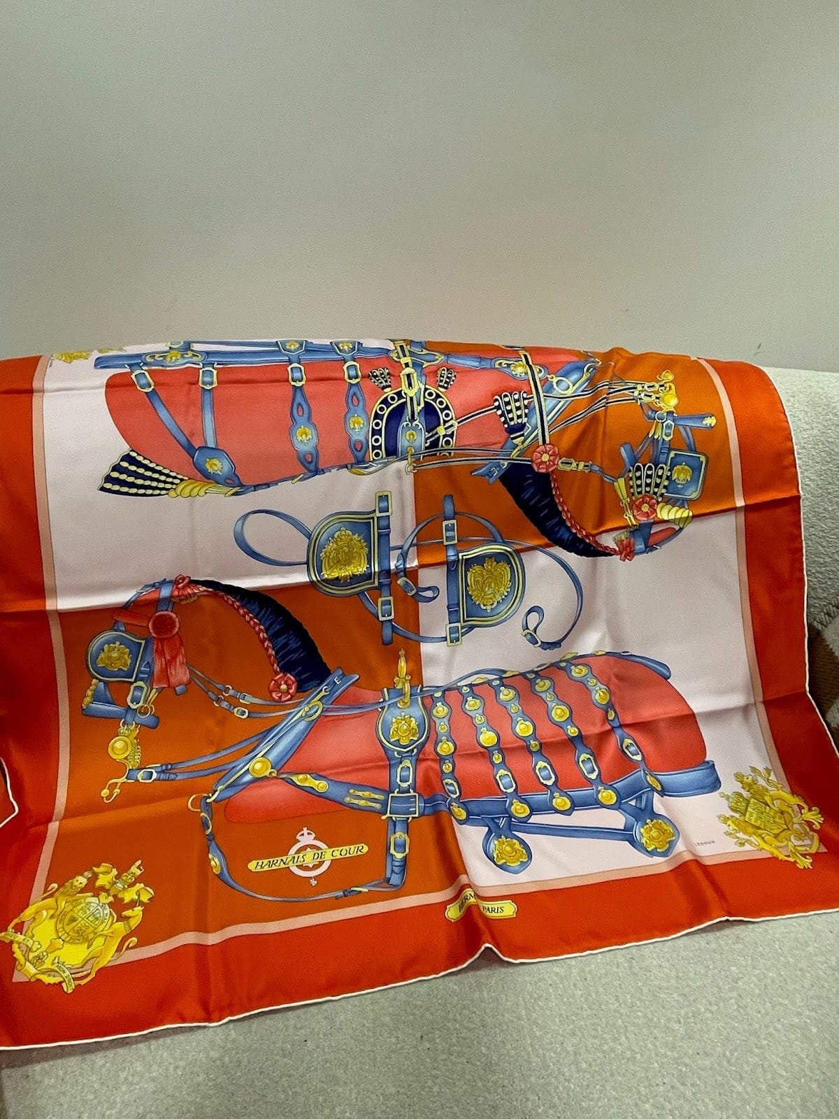 Hermes 90* 90 Silk Scarf ALC3746