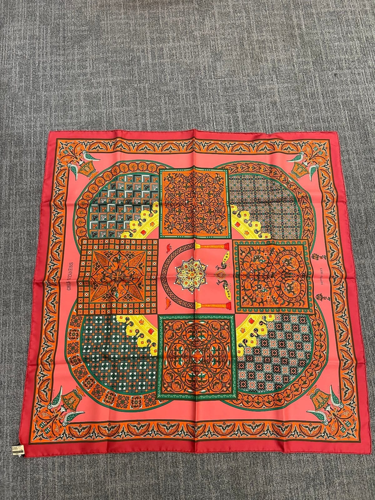 Hermes 90* 90 Silk Scarf ALC3753