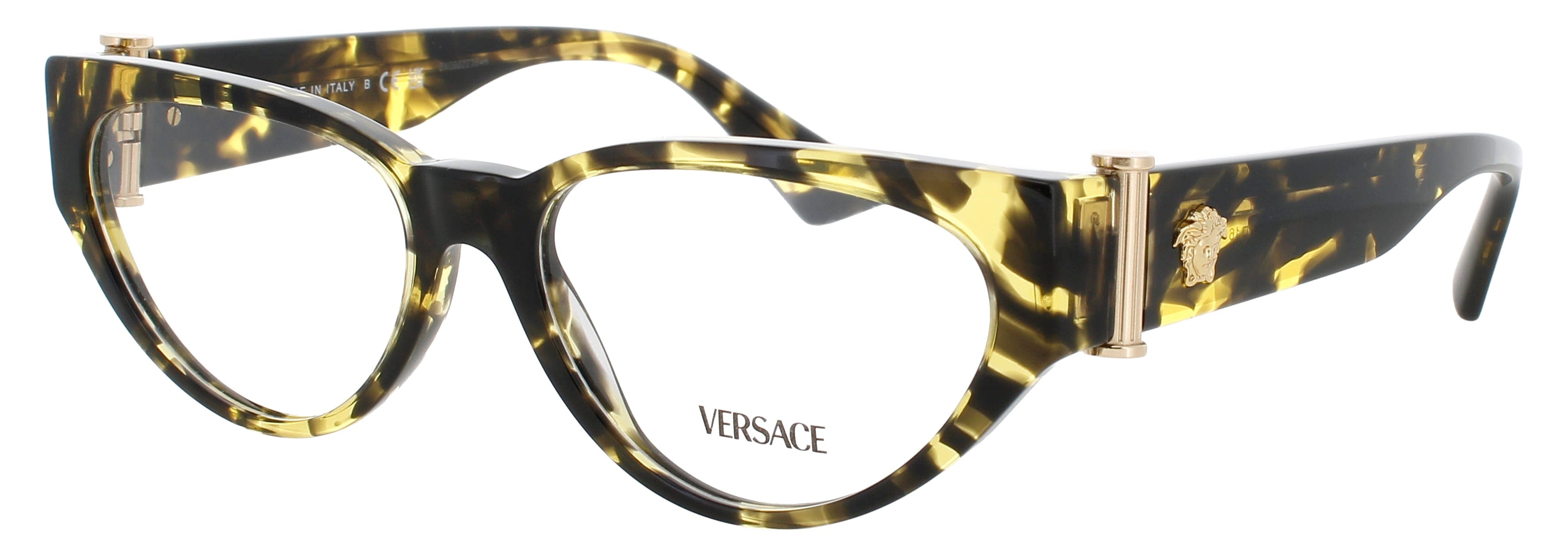 Versace Optical Glasses Brown