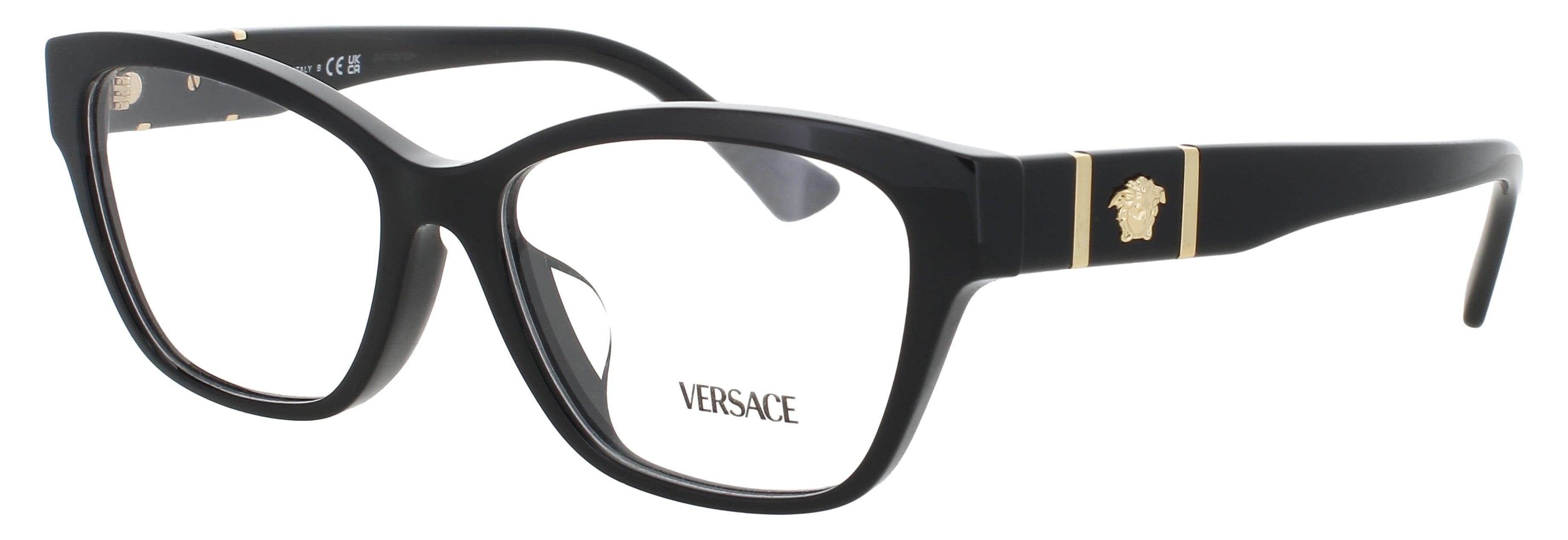 Versace Optical Glasses Black