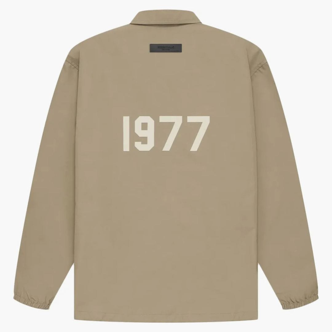 Fear of God Essentials 1977 Coaches Jacket Oak