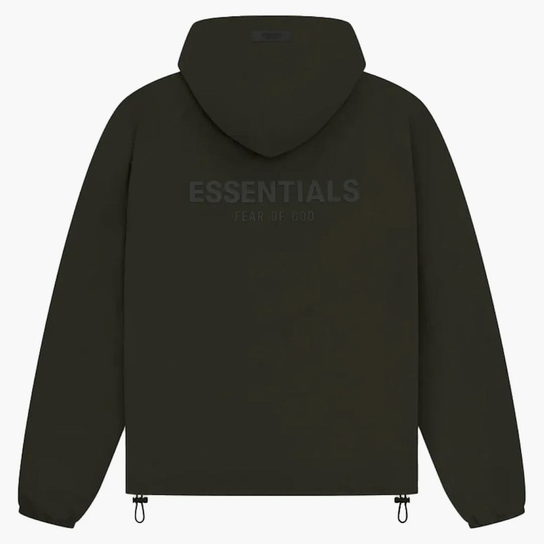 Fear of God Essentials Fullzip Jacket Off Black