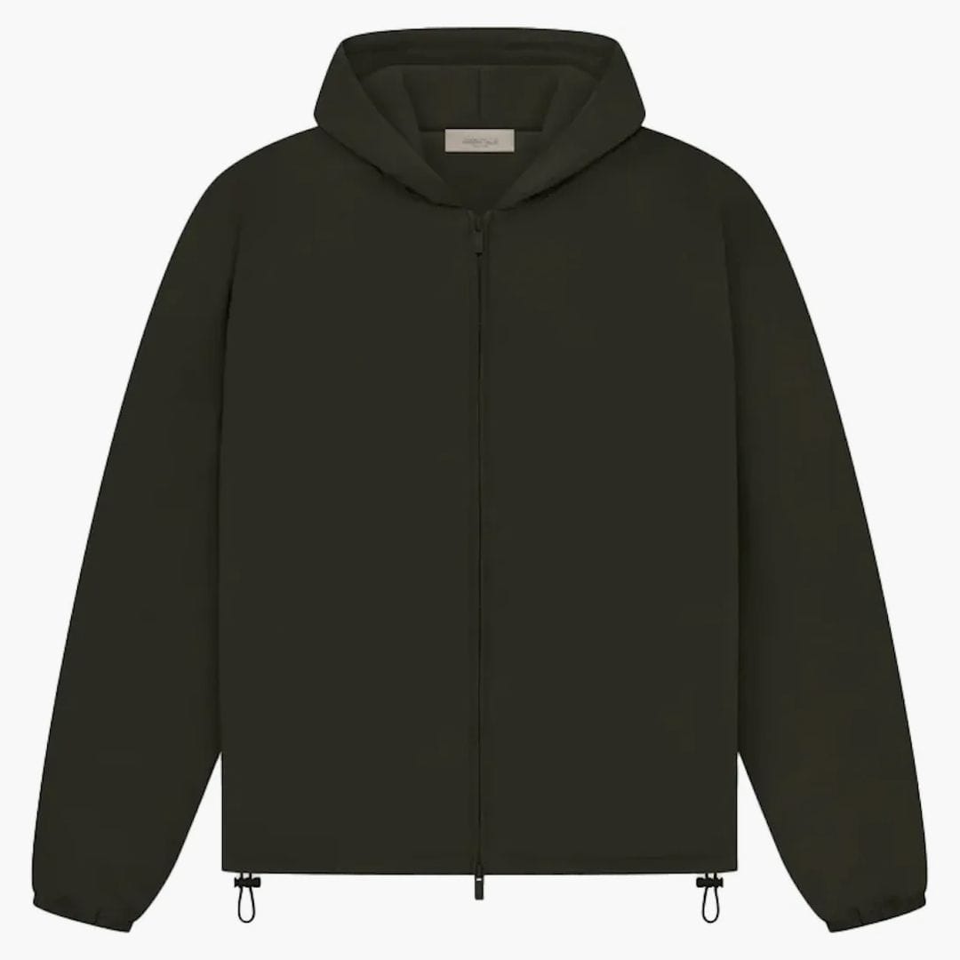 Fear of God Essentials Fullzip Jacket Off Black