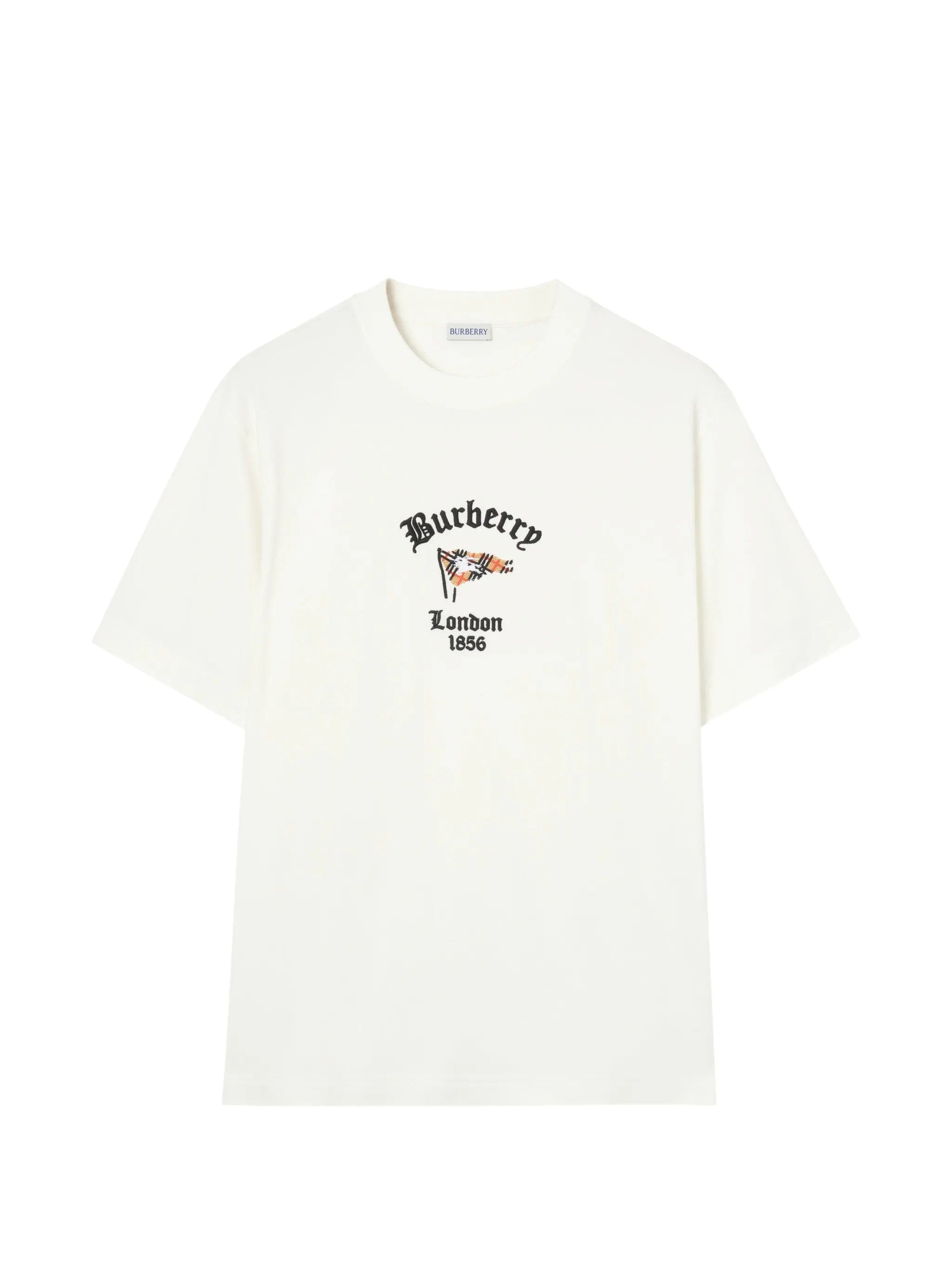 Burberry Check - flag cotton T - shirt