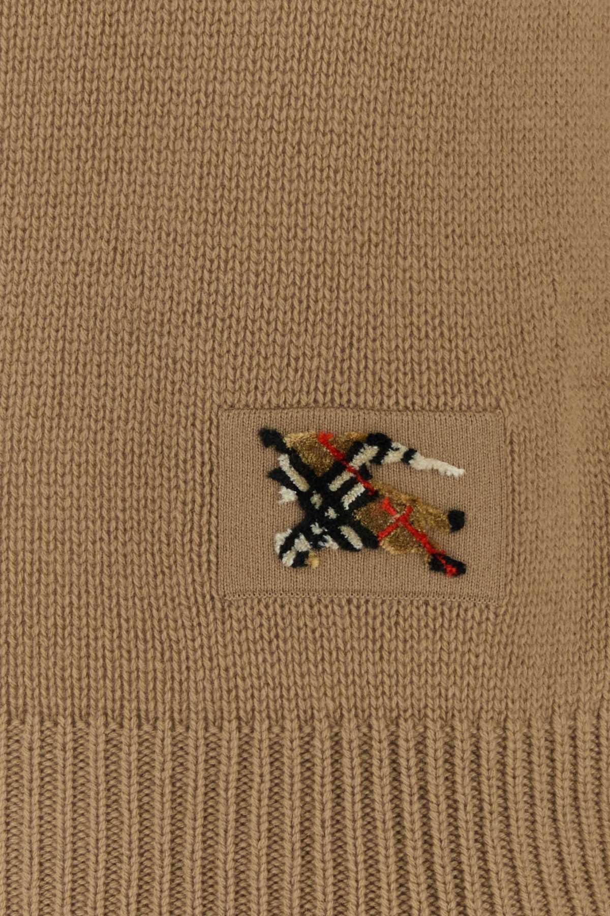 Burberry Wool Cashmere Sweater — Camel