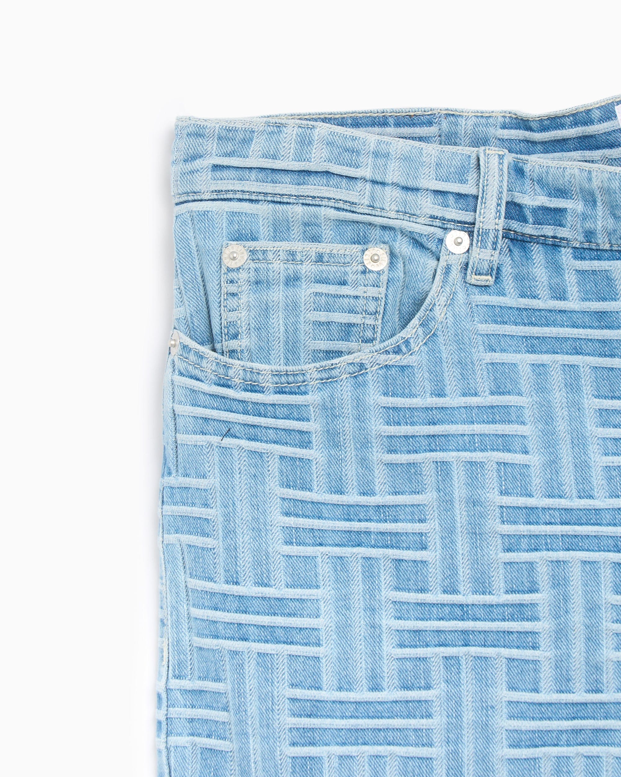 Kenzo Pantalones cortos Straight Kenzo Weave Men's Straight Shorts para hombre