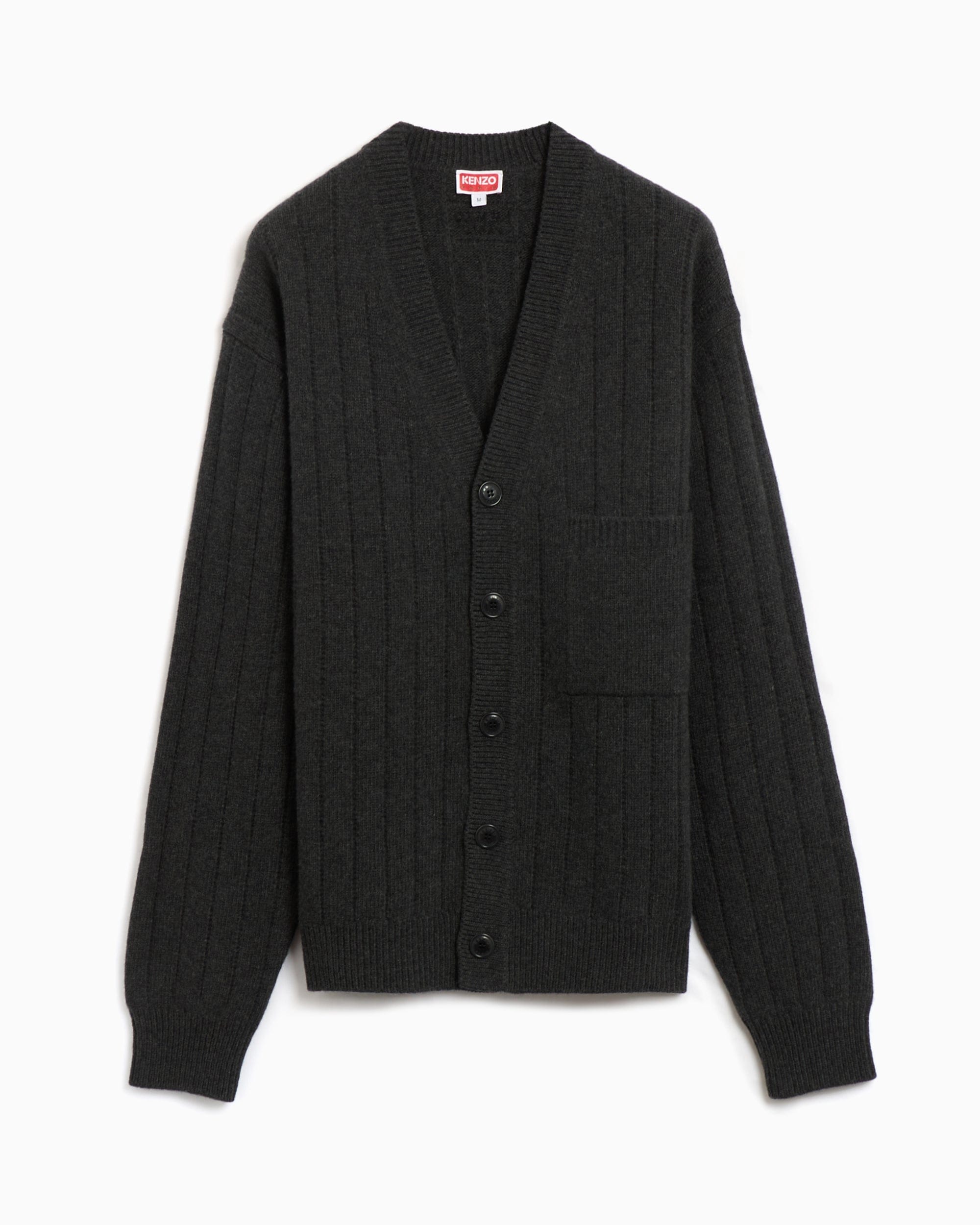 Kenzo Cardigan Kenzo Men's Embroidered Wool Cashmere Cardigan para hombre