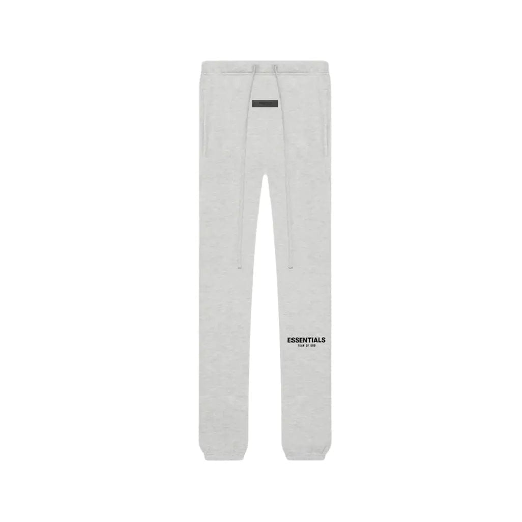 Fear of God Essentials Light Oatmeal Hoodie & Sweatpant Set