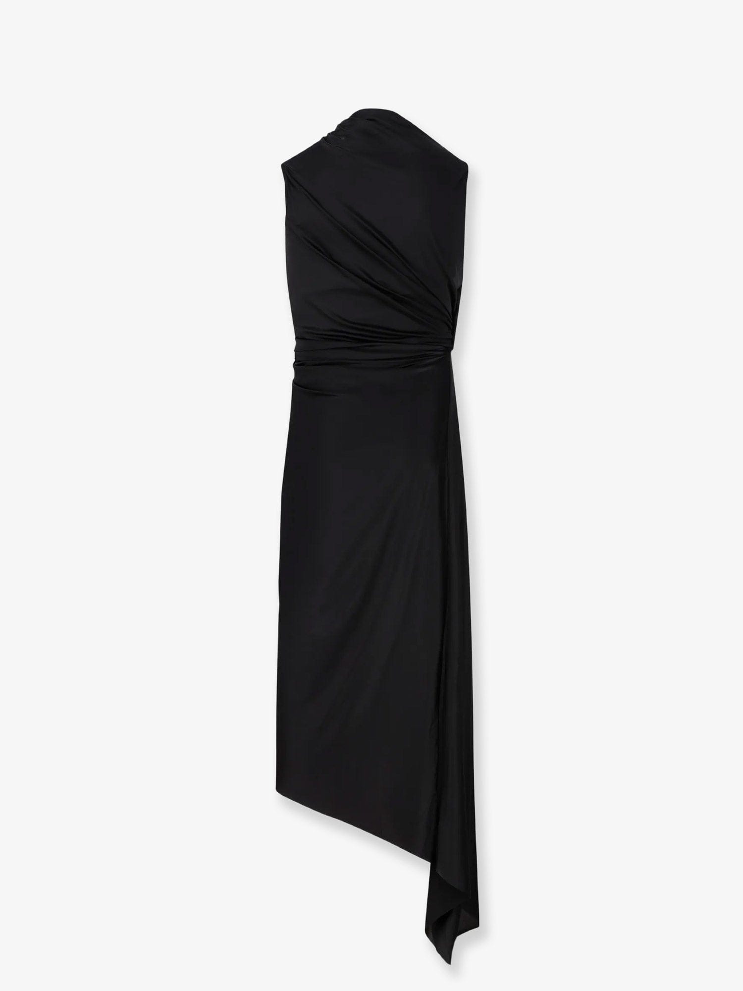 Balenciaga Stretch fabric long asymmetrical dress