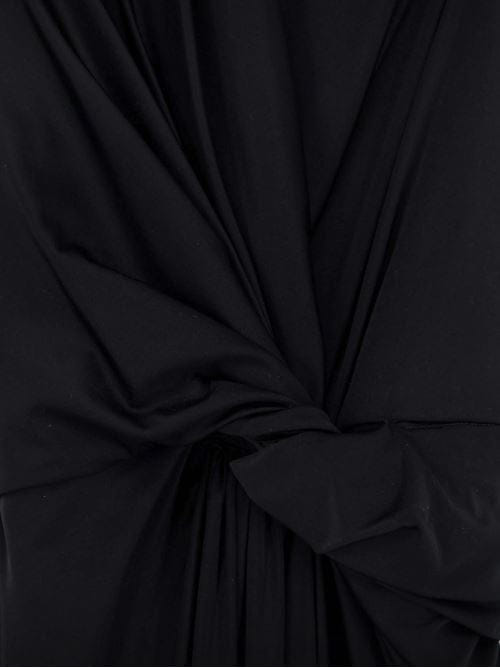 Balenciaga Stretch fabric long asymmetrical dress