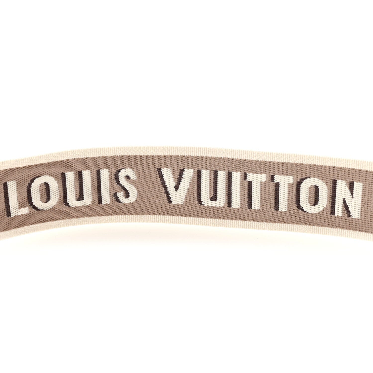 Louis Vuitton Jacquard Diane Shoulder Strap Tourterelle Creme