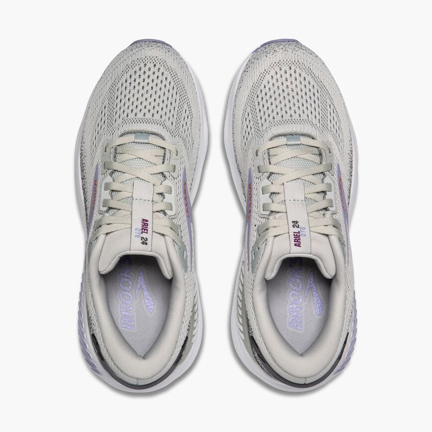 Brooks Ariel GTS 24 Mercury/Ebony/Sweet Lavender (Women's)