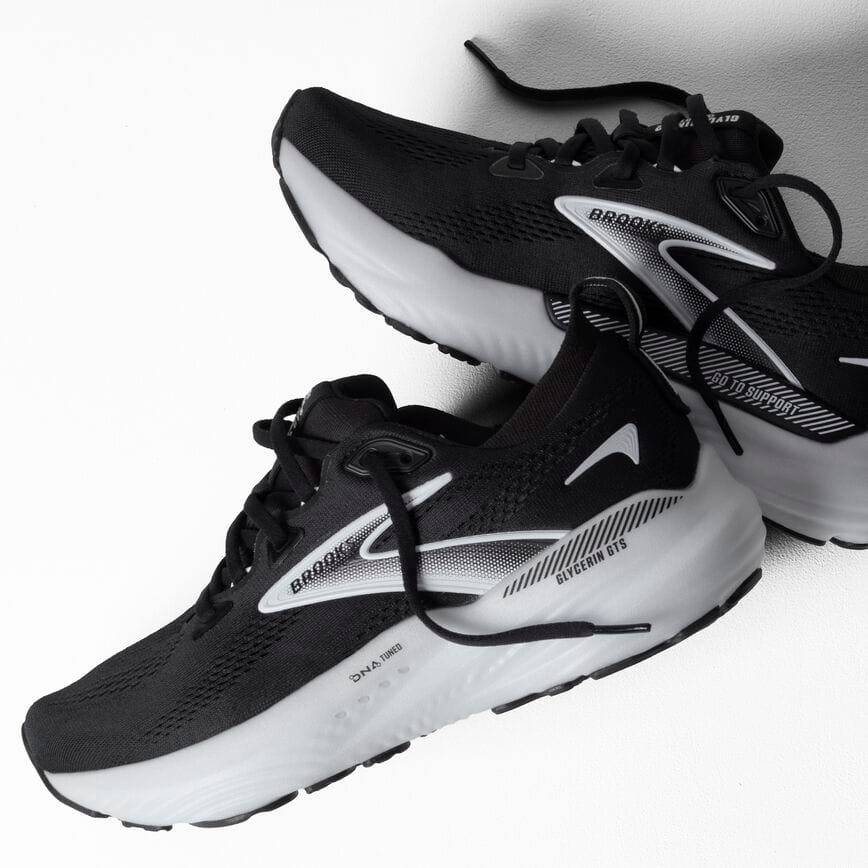 Brooks Glycerin GTS 22 Black/Grey/White (Women's)
